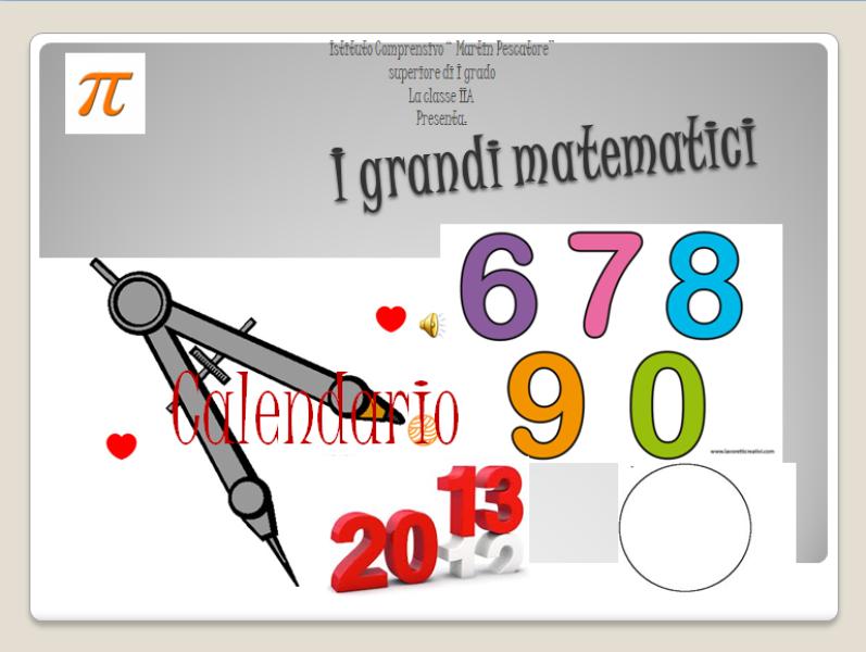 calendario matematica